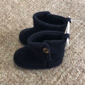 Koala Baby Navy Knit Baby Boot